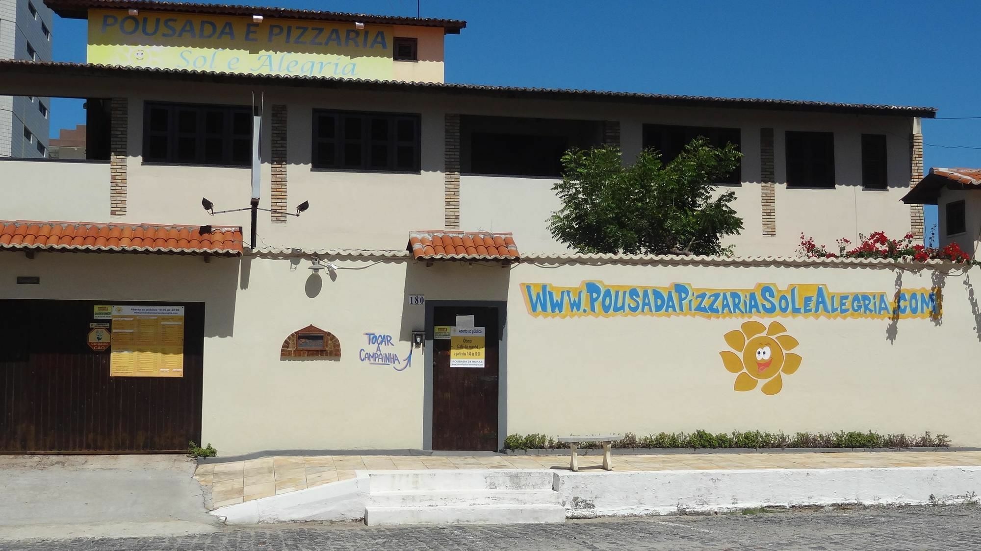 Pousada E Pizzaria Sol E Alegria Fortaleza  Exteriér fotografie